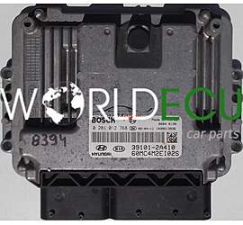 ECU ENGINE CONTROLLER KIA, HYUNDAI ACCENT 1.5 CRDI, BOSCH 0 281 012 768, BOSCH 0281012768, 39101-2A410, 391012A410, 1039S13936
