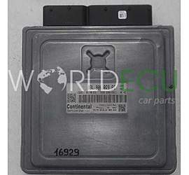 MOTORSTEUERGERÄT ECU STEUERGERAT AUDI A3 1.6 TDI CONTINENTAL 5WP42643 AA, 5WP42643AA, 03L 906 023 FC, 03L906023FC, 03L 906 023 L, 03L906023L, DIESEL SIMOS PCR2.1 CAYB 5967