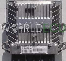 CITROEN PEUGEOT 2.0 HDI SIEMENS 5WS40281A-T, 5WS40281AT, SW 9658344580, HW 9655041480, SID803