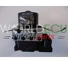 ABS-PUMPE-BLOCK-HYDRAULIKPUMPE-STEUERGERÄT VOLKSWAGEN 7H0614111F 7H0907379F