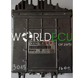 ECU ENGINE CONTROLLER AUDI A4 1.9 TDI 028906021GM, 028 906 021 GM, BOSCH 0281001658, 0 281 001 658, MOTORSTEUERUNG 1436 28SA3362