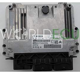 CITROEN PEUGEOT 1.4 HDI BOSCH 0 281 030 545, 0281030545, 98 078 861 80, 9807886180, EDC17C10