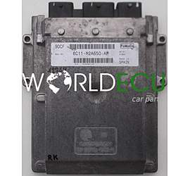 CENTRALINA DO MOTORE FORD TRANSIT 2.4 TD 6C11-12A650-AF, 6C1112A650AF, 9DCF - 12964 (1)