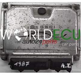 CENTRALINA MOTORE VW VOLKSWAGEN GOLF 1.4 036906032D, 036 906 032 D, BOSCH 0261206826, 0 261 206 826