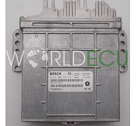 CENTRALINA MOTORE CHRYSLER VOYAGER 2.5 TDI BOSCH 0281001333, 0 281 001 333, TED 155700553, P04686660AD