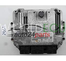 Engine control unit - ECU controllers FORD FOCUS BOSCH 0 281 011 801, 0281011801, 4M51-12A650-KF, 4M5112A650KF