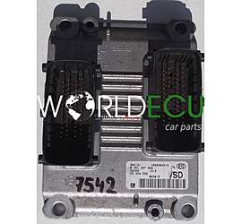 MOTORSTEUERGERÄT ECU STEUERGERÄT OPEL CORSA C 1.2 Z12XE BOSCH 0 261 207 962, 0261207962, GM 55 350 552 SD, 55350552SD, 55350552