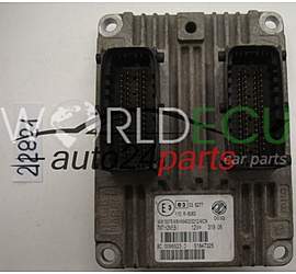 Engine control unit - ECU controllers FIAT GRANDE PUNTO IAW 5SF8.M8, IAW5SF8M8, 51847325