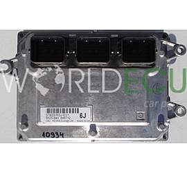 CENTRALINA MOTORE HONDA CIVIC 1.4 37820-RSJ-E21, 37820RSJE21, 9525-840, 9525840, 848112, 6J
