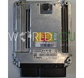 ECU ENGINE CONTROLLER AUDI A5 S5 4.2 8T0907560, 8T0 907 560, BOSCH 0 261 S02 329, 0261S02329, BENZIN MED9.1.1 CAUA 0006, 1039S24064
