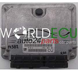 MOTORSTEUERGERÄT ECU STEUERGERAT OPEL VECTRA BOSCH 0 281 001 872, 0281001872, GM 09 136 117 CU, 09136117CU