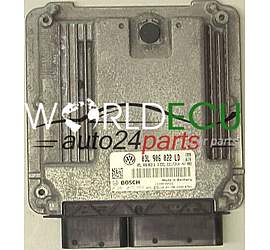 CENTRALINA MOTORE VW VOLKSWAGEN SCIROCCO 2.0 DTI BOSCH 0 281 015 989, 0281015989, 03L 906 022 LD, 03L906022LD, 03L906022