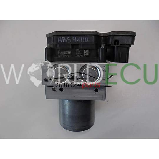 POMPE HYDRAULIQUE ET CALCULATEUR d'ABS AUDI 0265244025 4M0614517T 4M0907379P 0265956312