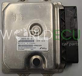 Centralina motore ALFA ROMEO 1.3 MJD 51892329, MJD 8F2.A2, MJD8F2A2