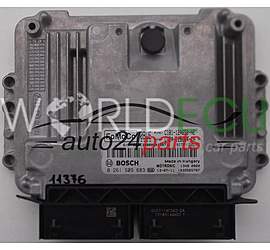 Engine control unit - ECU controllers FORD BOSCH 0 261 S09 683, 0261S09683, C1B1-12A650-NE, C1B112A650NE