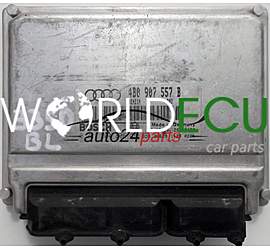 ECU ENGINE CONTROLLER AUDI A6 1.8T 1.8 TURBO 4B0907557B, 4B0 907 557 B, BOSCH 0261204806, 0 261 204 806, BENZIN D02, 28SA5168