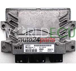 Engine control unit - ECU controllers FORD FIESTA 1.25 8V21-12A650-SD, 8V2112A650SD, 12A650SD, S180047002 D, 0SAD, J38AC