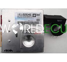 CENTRALINA MOTORE OPEL TIGRA ASTRA F CORSA B, 16182646 XX, 16182646XX