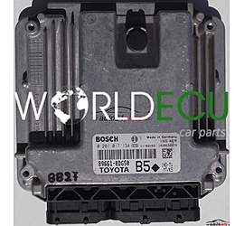 ECU ENGINE CONTROLLER TOYOTA YARIS II BOSCH 0 281 017 134, 0281017134, 89661-0DG50 B5, 896610DG50, 1039S39970