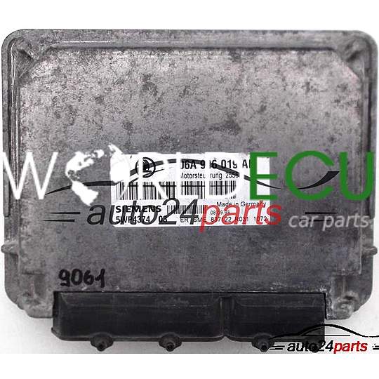 CENTRALINA DO MOTORE SKODA OCTAVIA 1.6 AEH SIEMENS 5WP4374 03, 06A 906 019 AN, 06A906019AN