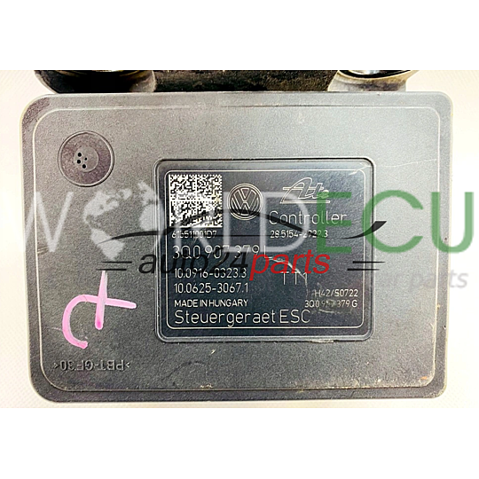 BOMBA HIDRAULICA Y CENTRALITA ABS VOLKSWAGEN SKODA 3Q0614517L, 10.0220-0552.4, 10022005524, 3Q0907379L