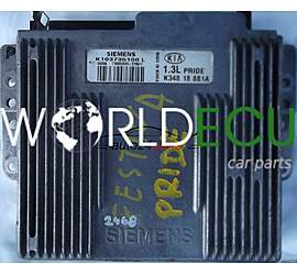 ECU ENGINE CONTROLLER KIA PRIDE 1.3 SIEMENS K103735100L, K103735100 L, 103735100, K348 18 881A, K34818881A, 34818881