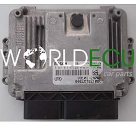 ECU ENGINE CONTROLLER KIA CEED 1.5 CRD BOSCH 0 281 013 875, 0281013875, 39103-2A760, 391032A760