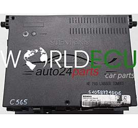 Centralina de comando do sistema confort BSI PEUGEOT, CITROEN, S105872100G