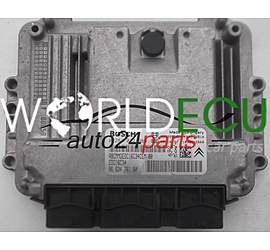 ECU ENGINE CONTROLLER CITROEN C4 1.6 HDI BOSCH 0 281 012 980, 0281012980, 96 634 761 80, 9663476180, 9653958980, EDC16C34