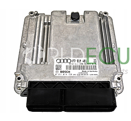 ECU ENGINE CONTROLLER AUDI A6 2.7 TDI 4F7910401, 4F7 910 401, 4F0907401E, 4F0 907 401 E, BOSCH 0281014724, 0 281 014 724, DIESEL EDC17CP14 CANA 0040 1039S32440