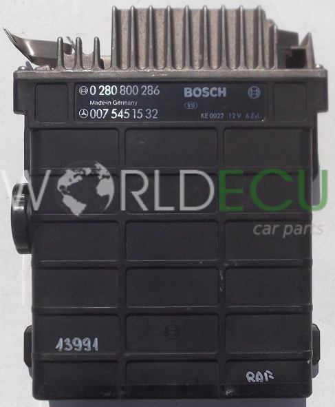 Calculateur Moteur Mercedes W124 W202 C - Bosch 0185451132 Remis à Neuf - Envoi Rapide