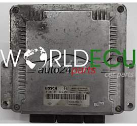 ECU CENTRALITA DE MOTOR RENAULT LAGUNA 1.9 DCI BOSCH 0281011324, 0 281 011 324, 8200309316, 8200309321, 1039S01185