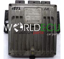 CALCULATEUR MOTEUR RENAULT CLIO 1.5 DCI DDCR 80945A, R0410C039A, 8200212348, HOM8200222917, HOM 8200222917