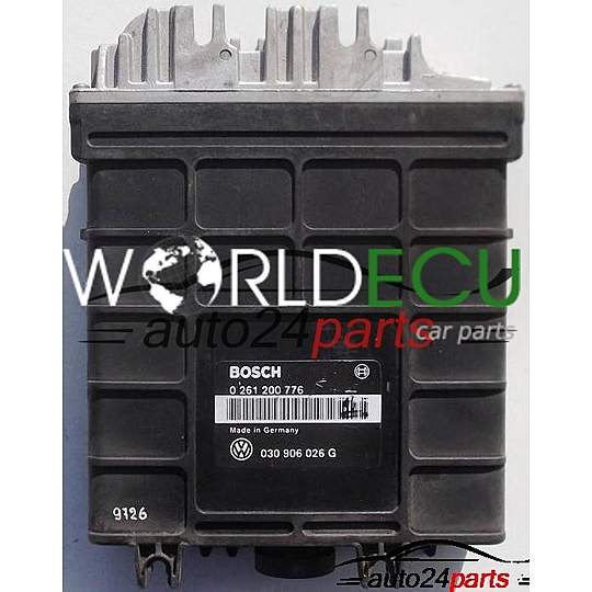 CENTRALINA MOTORE SEAT IBIZA 1.3, BOSCH 0 261 200 776, 0261200776, 030 906 026 G, 030906026G