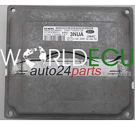 CENTRALINA DO MOTORE FORD FIESTA 1.3 SIEMENS S118763003 C, S118763003C, 2S6A-12A650-ZB, 2S6A12A650ZB, 3NUA, SIM21