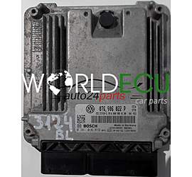CENTRALINA MOTORE VW VOLKSWAGEN CRAFTER 2.5 TDI 076906022P, 076 906 022 P, BOSCH 0281016819, 0 281 016 819, EDC17CP20-2.39 CECA 5778 1039S38089