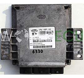 Centralina motore CITROEN PEUGEOT MAGNETI MARELLI IAW 48P.10, IAW48P10, HW 16406014, 9634496280, SW 16375054, 9638253880