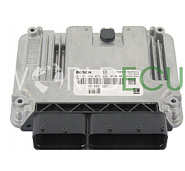 MOTORSTEUERGERÄT ECU STEUERGERAT OPEL ASTRA H 1.9 CDTI BOSCH 0 281 014 076, 0281014076, 55 565 527, 55565527