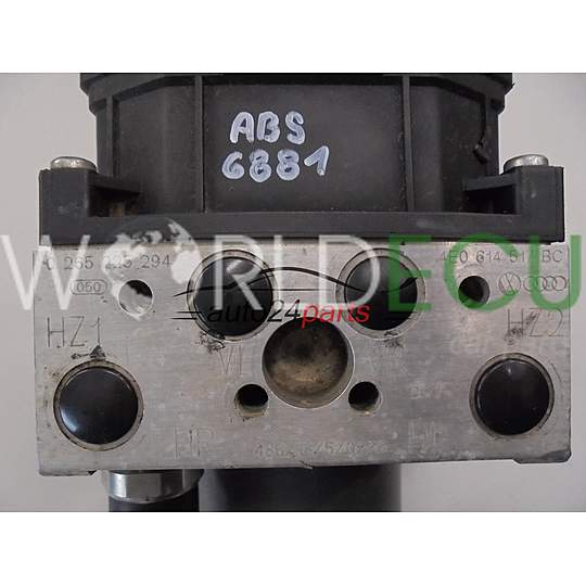 Abs Pump Module AUDI 0265225294 4E0614517BC 0265950135