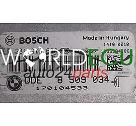 CENTRALINA MOTORE BMW SERII 5 E60/E61 530 3.0 DIESEL BOSCH 0281016638, 0 281 016 638, DDE 8509034 -01, 8 509 034 -01, 1039S34186