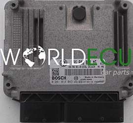 CENTRALINA MOTORE VW VOLKSWAGEN TOURAN 1.9 TDI 03G906021MG, 03G 906 021 MG, 03G906021AB, BOSCH 0281014043, 0 281 014 043, DIESEL EDC16U34 0313 1039S18906