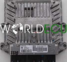 CENTRALINA MOTORE PEUGEOT 607, CITROEN 2.0 HDI, 5WS40262B-T, 5WS04262BT, SW9660780880, HW9655534080