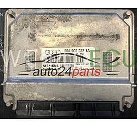 Engine control unit - ECU controllers AUDI 06A 906 033 EA, 06A906033EA, 5WP40243 04, 5WP4024304, SIMOS 7.1