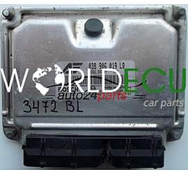 CENTRALINA MOTORE VW VOLKSWAGEN SHARAN SEAT ALHAMBRA 1.9 TDI 038906019LQ, 038 906 019 LQ, BOSCH 0281011144, 0 281 011 144, DIESEL EDC15P+ 1594 1039S01466