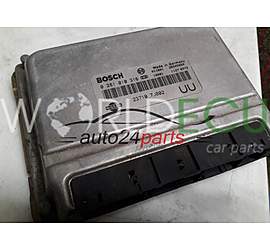 Engine control unit - ECU controllers NISSAN PRIMERA 2.0 TDI BOSCH 0 281 010 316, 0281010316, 23710 7J802 UU, 237107J802