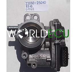 CORPO FARFALLATO TOYOTA YARIS II DENSO 22030-23010, 2203023010, 8D16, 01262