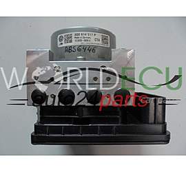 BOMBA HIDRAULICA Y CENTRALITA ABS SKODA 3Q0614517P 3Q0907379P