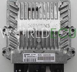 Centralina motore CITROEN PEUGEOT 2.0 HDI SIEMENS 5WS40104C-T, 5WS40104CT, SW 9651942480, HW 9647423380, SID801A