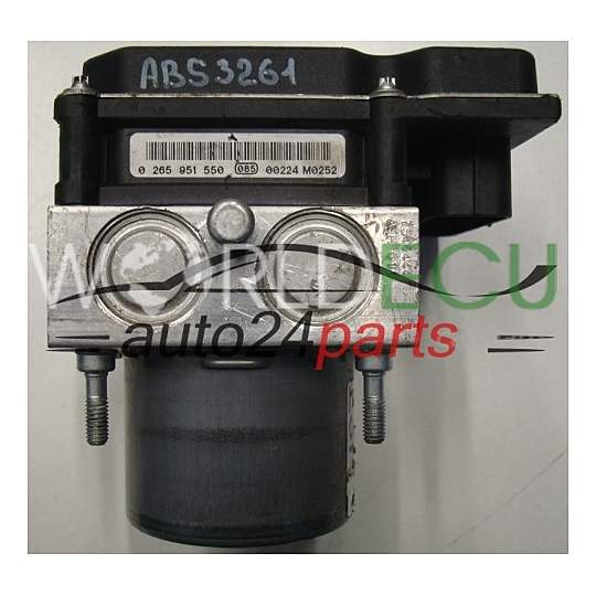 Abs Pump Module FIAT 500 BOSCH 0 265 230 814, 0265230814, 51853817, 0265951550