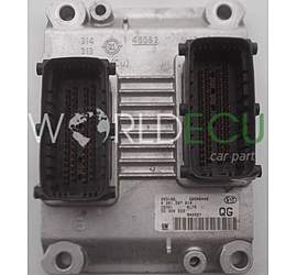 CENTRALINA MOTORE OPEL  CORSA C 1.0 Z10XE BOSCH 0261207810, 0 261 207 810, QG 55350533 9164475 6237081 , 62 37 081